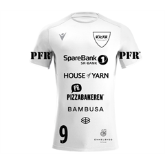 Ryger HK Rhodium Shirt Hvit Teknisk kampdrakt i ECO-tekstil - Unisex