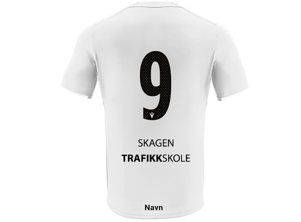 Ryger HK Rhodium Shirt Hvit Teknisk kampdrakt i ECO-tekstil - Unisex 