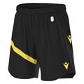 Shen Eco Match Day Shorts BLK/YEL 4XL Teknisk shorts i ECO-tekstil - Unisex