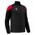 Vanir Travel Full Zip Top BLK/RED XXS Teknisk overtrekksjakke - Unisex 