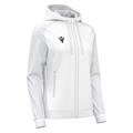 Atlas Hooded Jacket Full Zip W WHT XS Teknisk full zip hettejakke til dame
