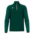 Isen Training 1/4 Zip Top BGRN/GOLD 5XL Teknisk treningsgenser - Unisex