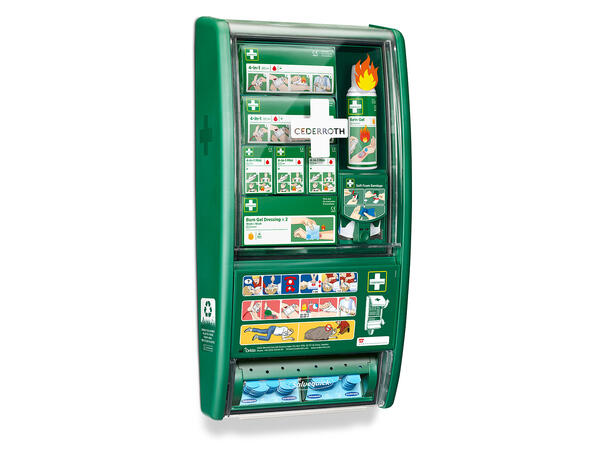 Førstehjelpsstasjon HoReCa Cederroth Komplett førstehjelp ved brannskader 